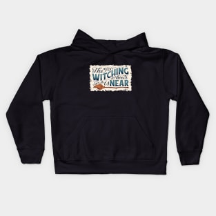 Witching Hour Halloween Kids Hoodie